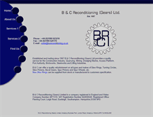 Tablet Screenshot of bcreconditioning.co.uk